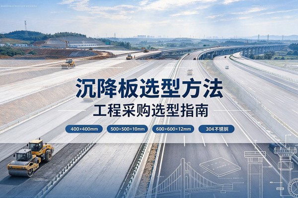 泰顺沉降板选择方法